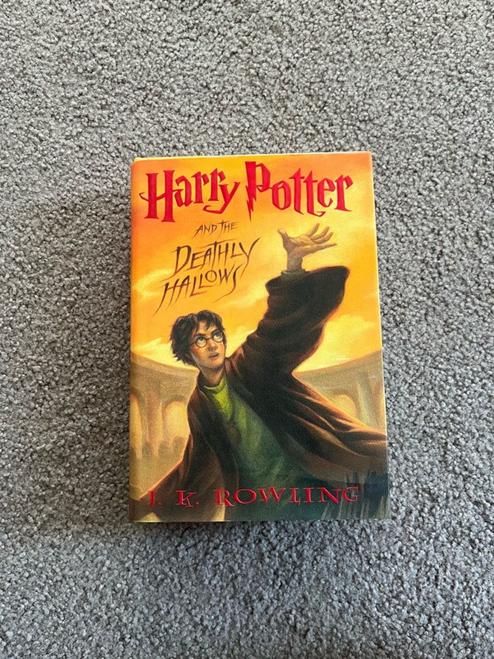 Harry Potter and the Deathly Hallows First US edition July 07 RARE 759 page
